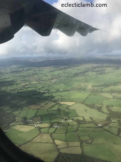 Flying to Ireland